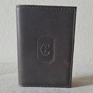 NWOT Philippine Charriol Grey Documents Card Holder Wallet.